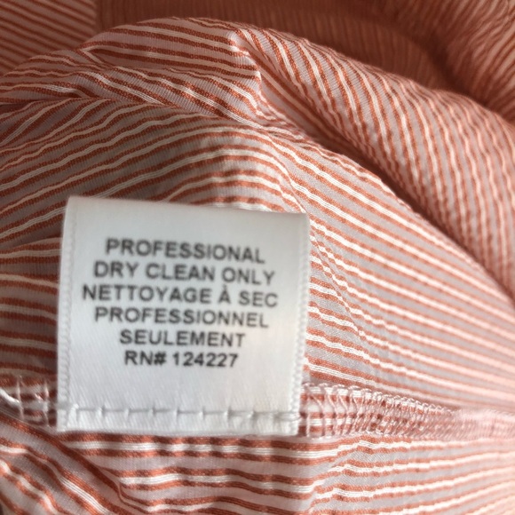 NWT MISA LOS ANGELES Maya Pinstripe Woven Shift Dress M - Picture 12 of 14